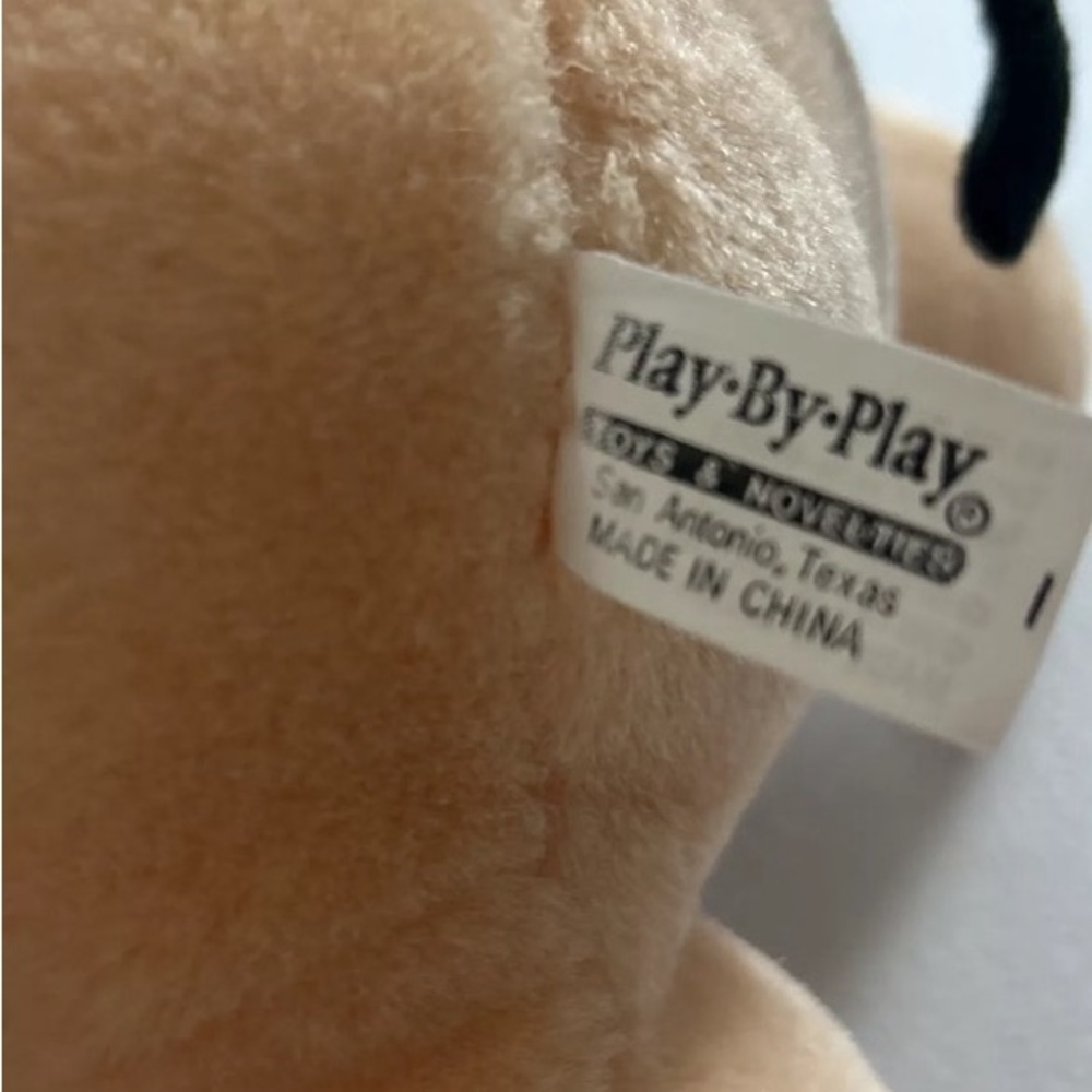 Vintage 1993 Harley Davidson Hog Pig Plush Stuffed Animal Play By Play EUC - Picture 5 of 5